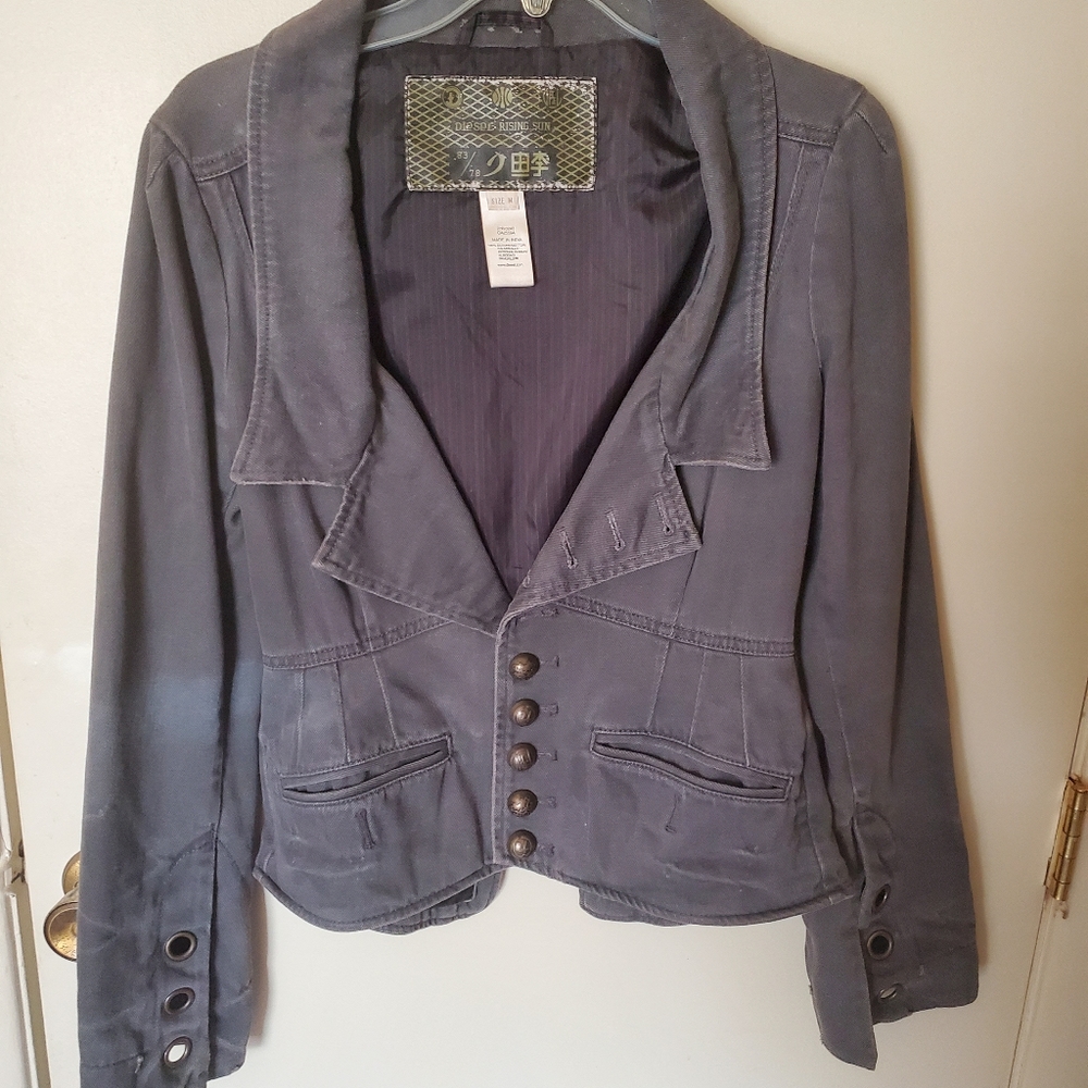 Gray Denim Jacket - image 2